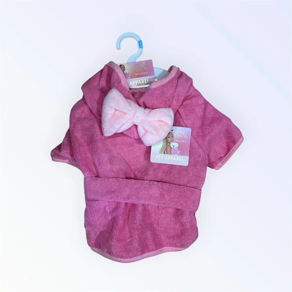 Paris Hilton PET APPERAL‎ DOGGY Robe SMALL Pink Puppy